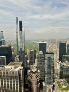 Ausblick auf den Central Park von der Aussichtsplattform Top of the Rock
