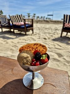 Eiscreme im Restaurant Ciro's in Cannes