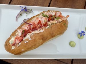Lobster Roll im Restaurant Ciro's in Cannes