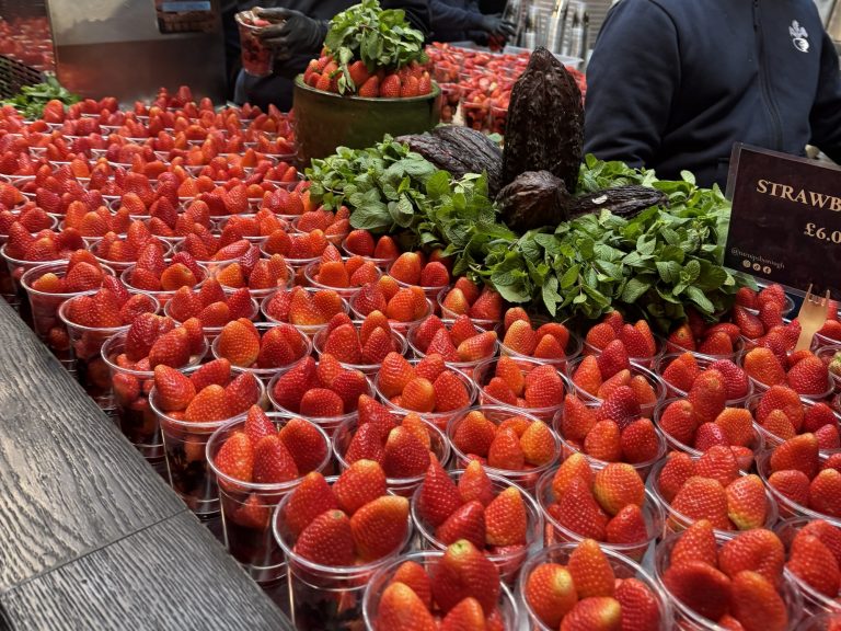 Schokoerdbeeren – Borough Market – London